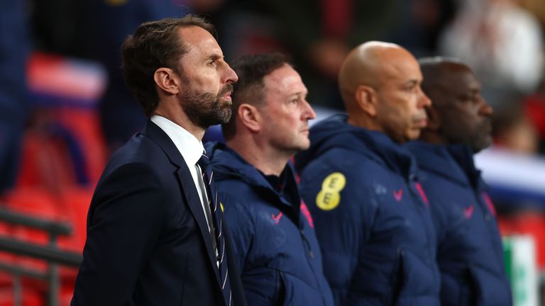 Мениджърът на Англия Гарет Саутгейт не е доволен че някои