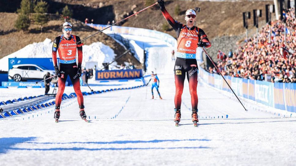 Сиверт Бакен спечели масовия старт в Холменколен и завоюва малкия кристален глобус