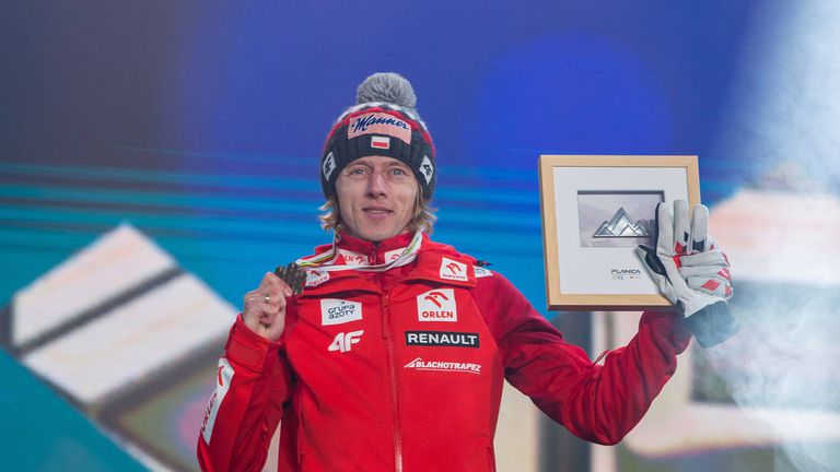 Сезонът за полския състезател в ски скока Давид Кубацки приключи предсрочно