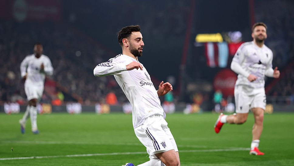 Борнемут 1:1 Ман Юнайтед, Кристи изравни за "черешките"