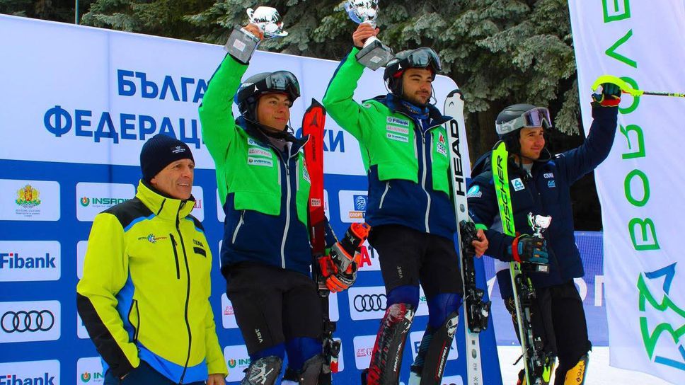 Петър Попангелов се включи в награждаването на призьорите от двата слалома за купа "Бороспорт"