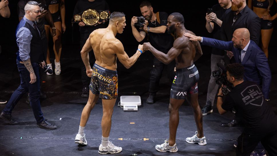 Един проблем на официалния кантар преди PFL в Мадрид