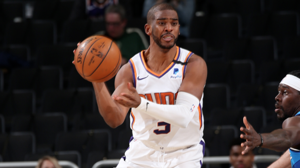 Крис Пол изпревари Меджик Джонсън (видео) 🏀