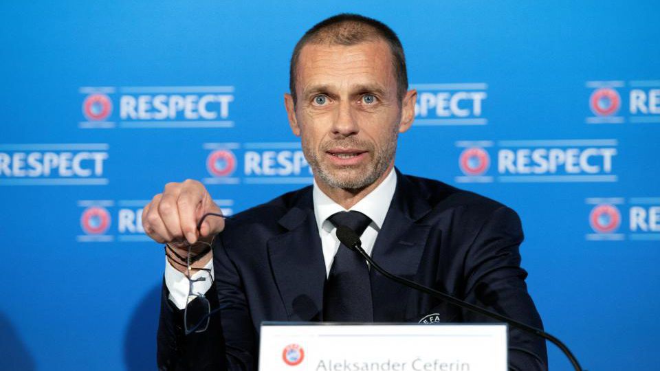 Шефът на УЕФА прибрал в дома си избягал от Украйна футболист