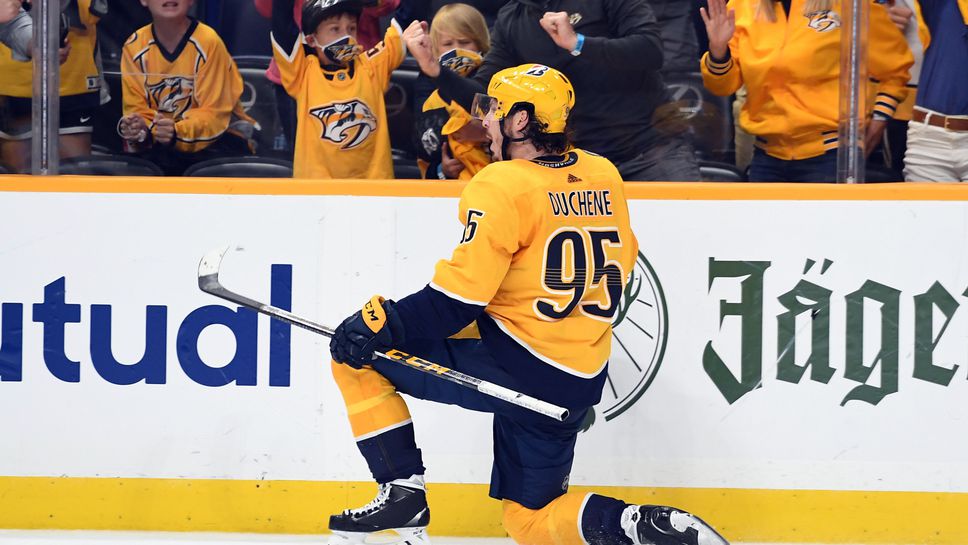 Мат Дюшен стана първият играч в историята на Нешвил с 40 гола в рамките на един сезон