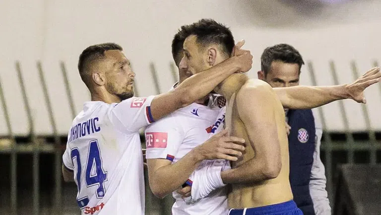 Хайдук Сплит спечели с минималното 1 0 голямото дерби на Хърватия