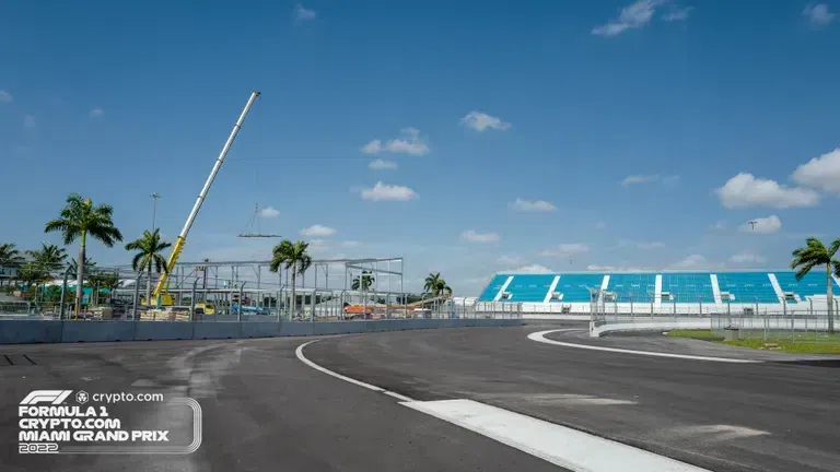 Пистата в Маями е готова на 95%