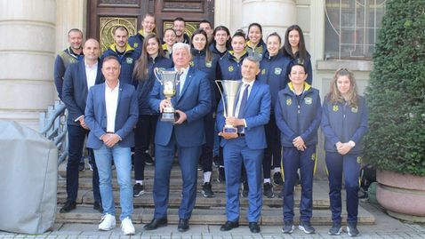 Марица показа двете купи в Община Пловдив