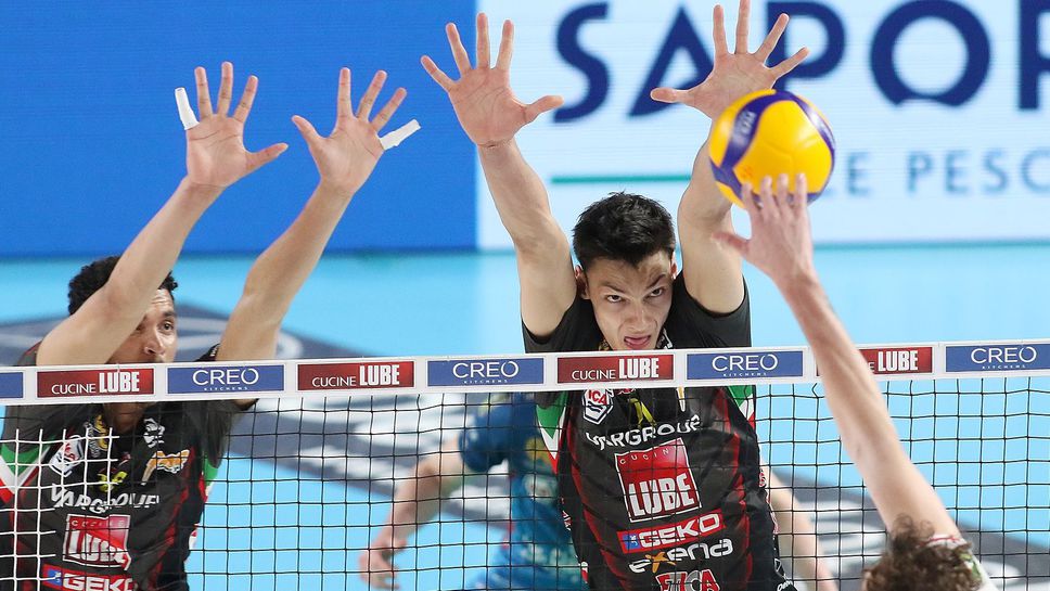 Милано шокира Лубе в Чивитанова и докосва финала! Алекс Николов с 11 точки