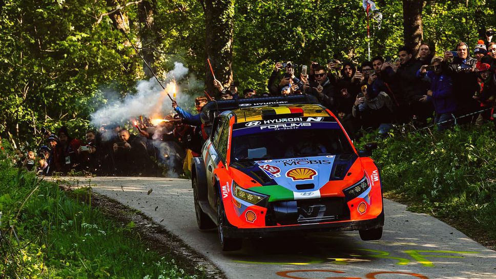 Нювил завърши първи в събота вечер в Хърватия, Грязин води в WRC2