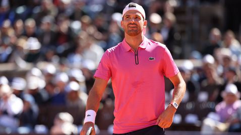 Григор Димитров падна още в ранглистата