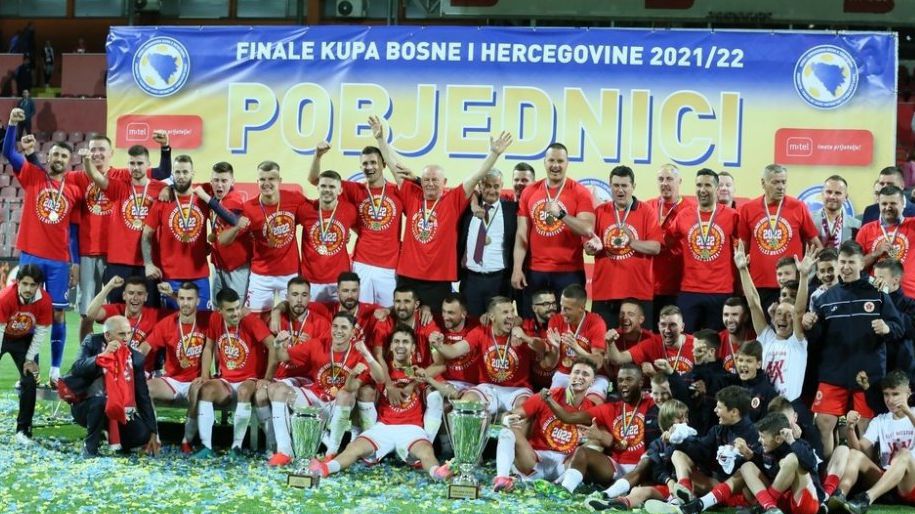 Вележ (Мостар) спечели за първи път Купата на Босна и Херцеговина