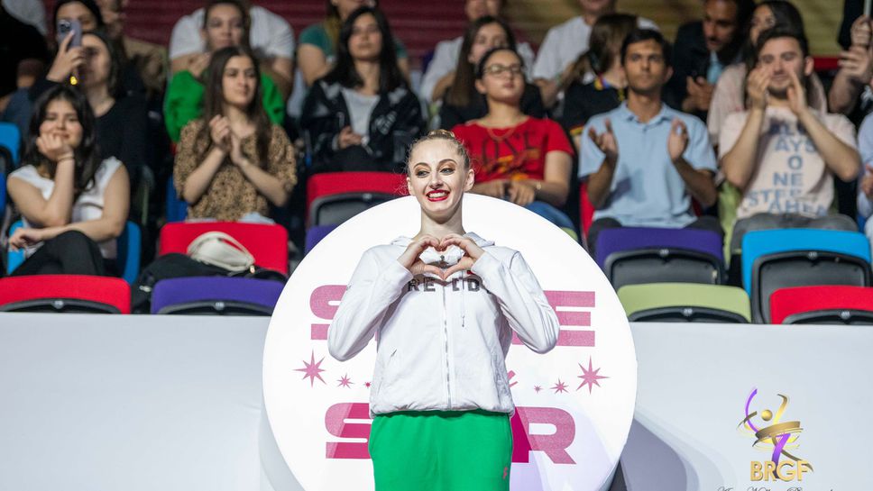 Боряна Калейн беше избрана за гимнастичка №1 на Европа за 2023 г.