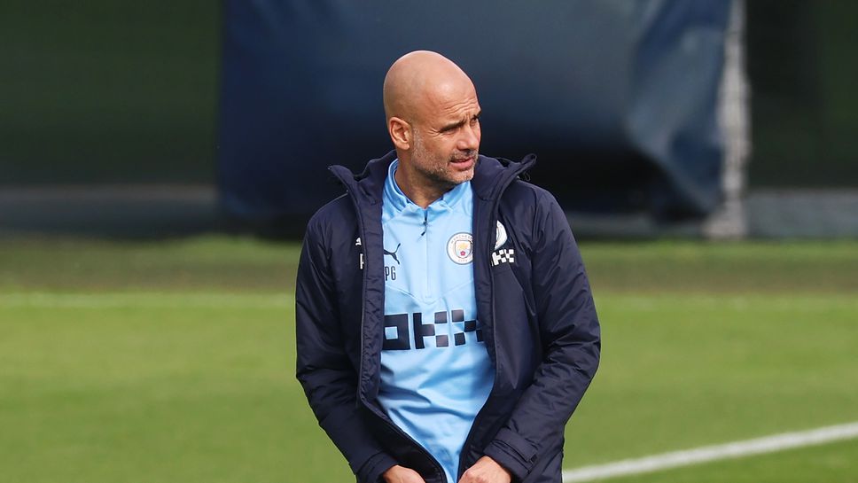 Гуардиола: Дали ще напусна при требъл? Питайте ме след това