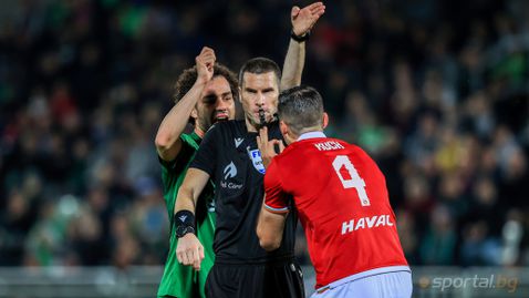  Лудогорец и ЦСКА - София не взеха решение нищо след огромно представление в Разград, Кабаков отново се провали 