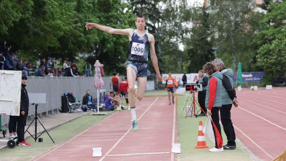 Божидар Саръбоюков шампион в тройния скок с личен рекорд