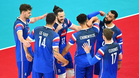 Франция разгроми Нидерландия преди битката с България във VNL