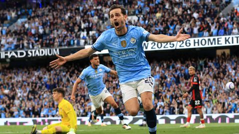  Манчестър Сити излезе на полпозишън в борбата за Шампионската лига 