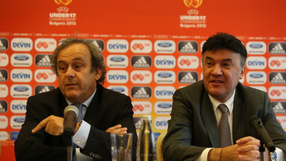 Борислав Михайлов участва в Стратегически съвет на УЕФА