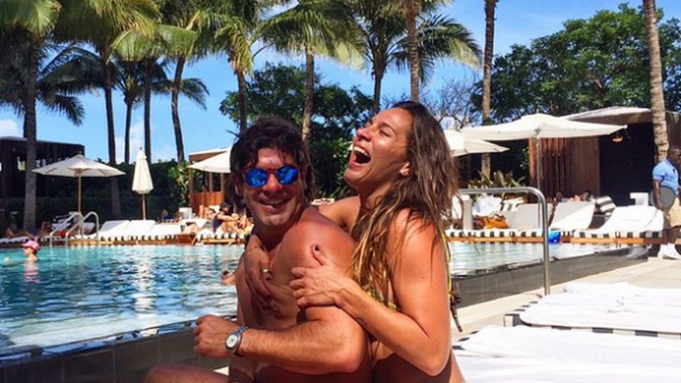 Бият бивш ас на Лацио и Юве на Карибите пред сексапилната му годеница