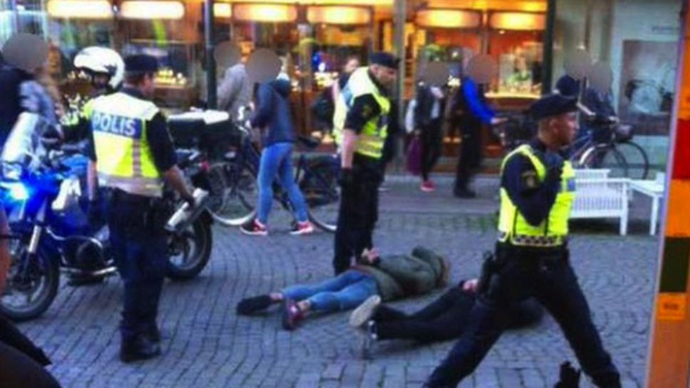 Шведската полиция арестува фенове на Реал преди мача с Малмьо (видео)
