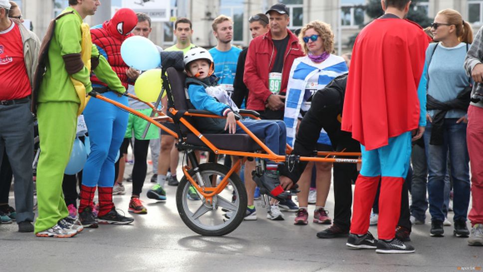 Супергерои се включиха в Софийския маратон