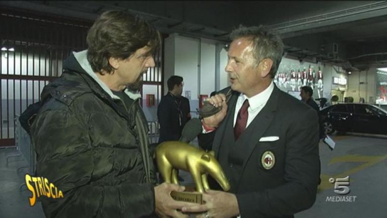 "Златен тапир" за треньора на Милан