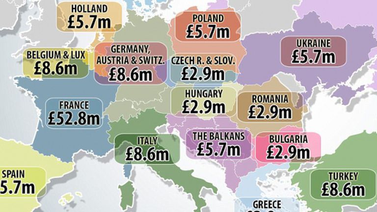 В Англия обявиха колко пари получава Премиър лийг от чужбина и в частност от България (снимки)