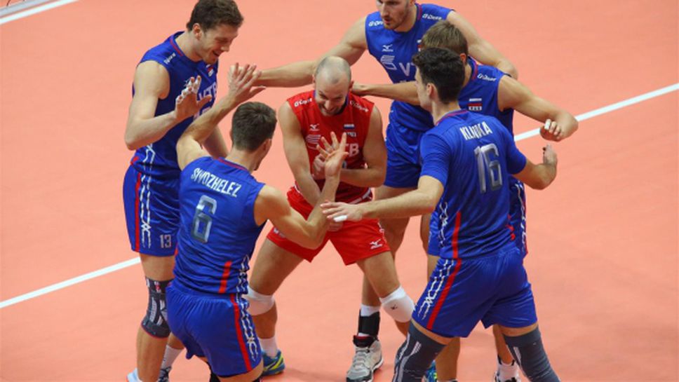 Русия разгроми Словакия с 3:0 и продължава напред на Евро 2015 (СНИМКИ)