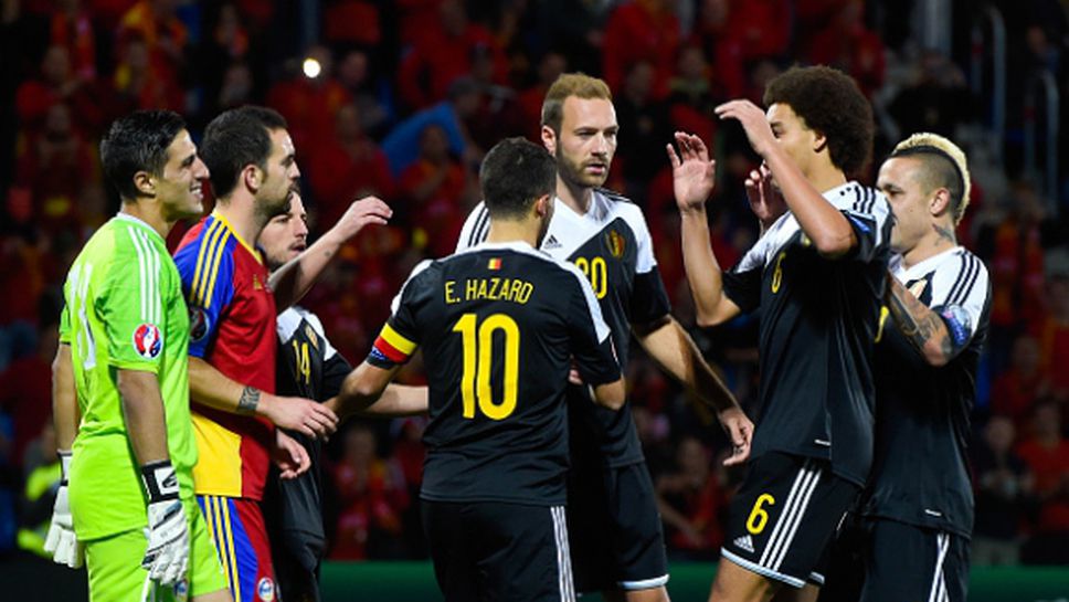 Белгия ще оглави световната ранглиста при победа над Израел