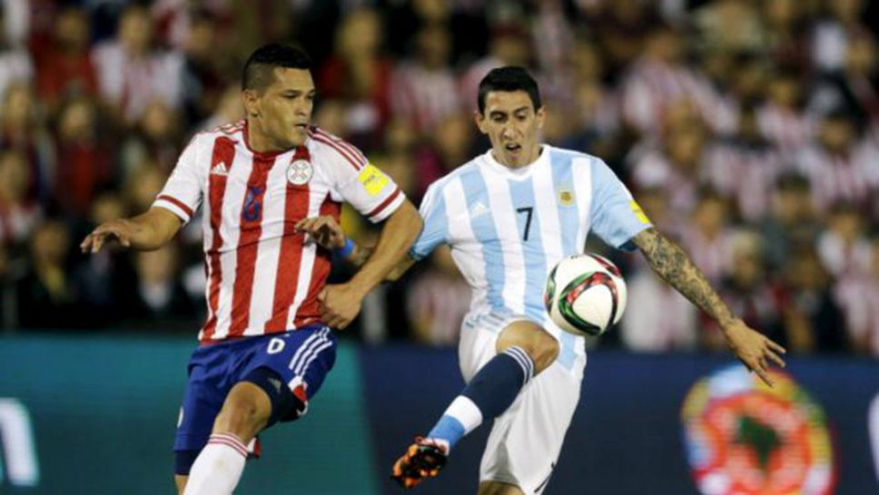 Аржентина остана без победа и след срещата с Парагвай (видео)