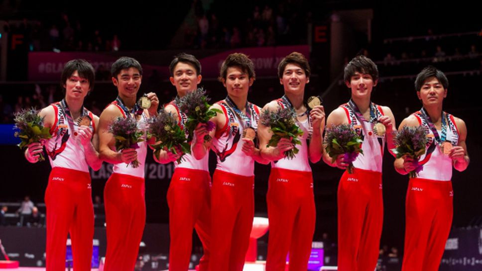 Японските гимнастици триумфираха в отборната надпревара на световното