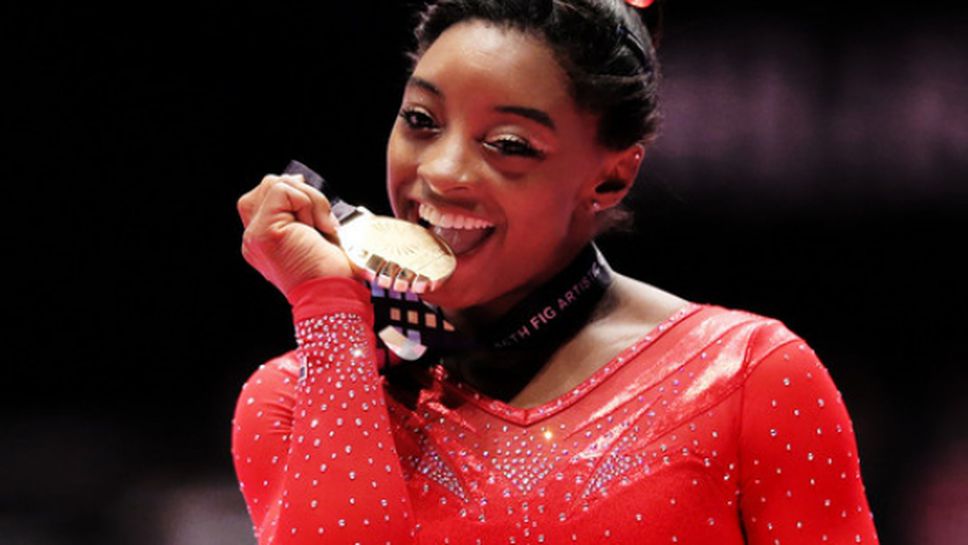 Симон Байлс спечели трета титла в Глазгоу