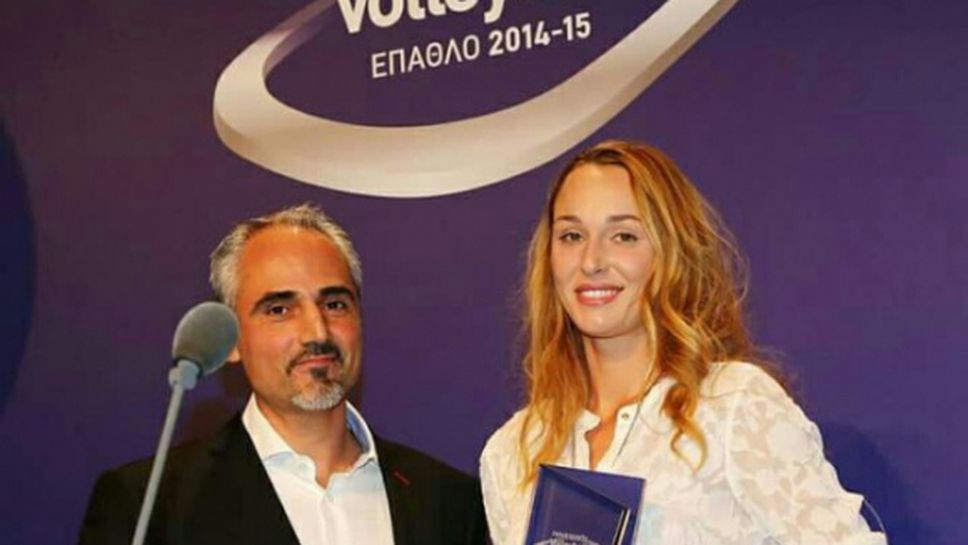 Габи Цветанова наградена като MVP на сезона в Гърция
