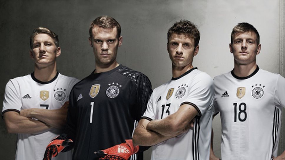Германия представи екипа, с който ще печели Евро 2016