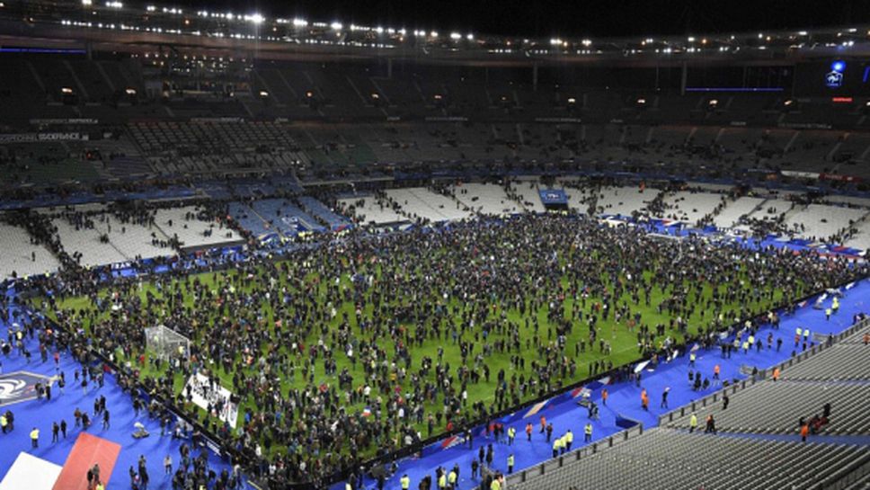 УЕФА е шокирана от атентатите в Париж