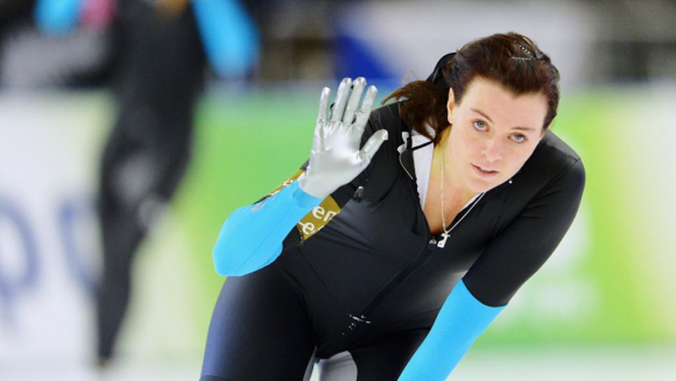 Хедър Бергсма подобри световния рекорд на 1000 метра бързо пързаляне с кънки