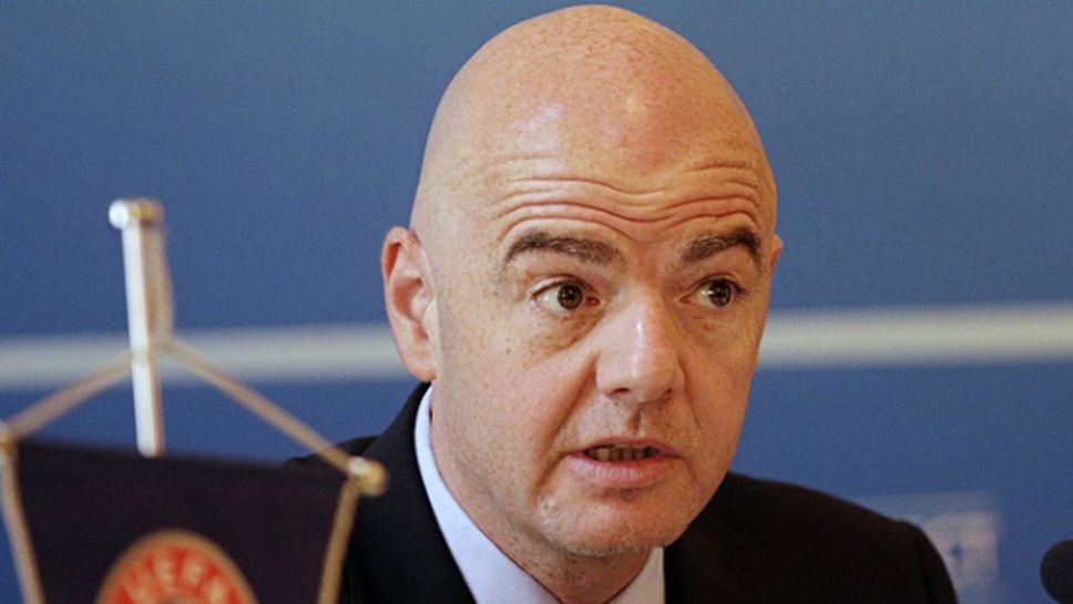 Фиго подкрепи Инфантино за шеф на ФИФА