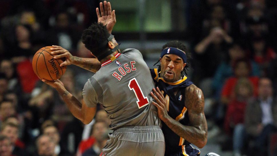 Дерик Роуз с 23 точки за Чикаго и нова контузия