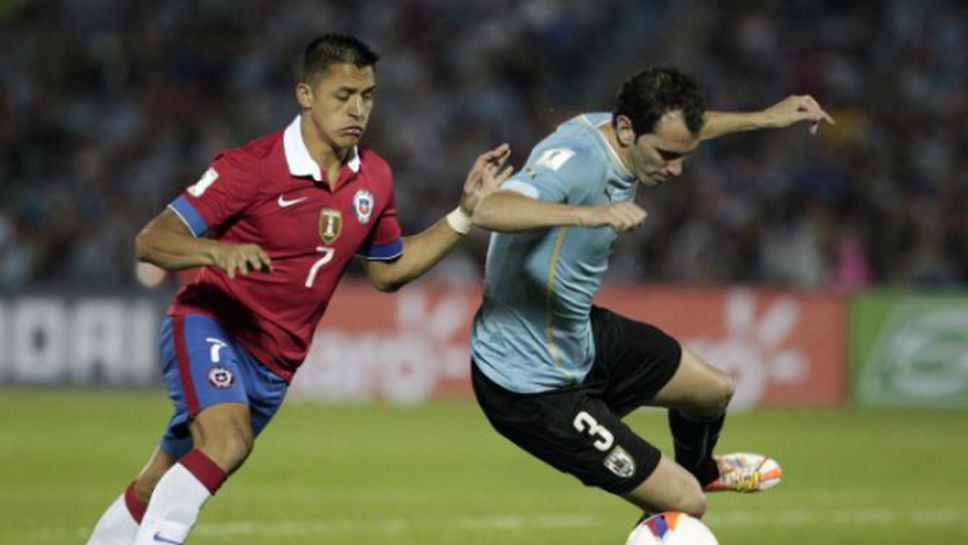 Уругвай и Парагвай бият в световните квалификации