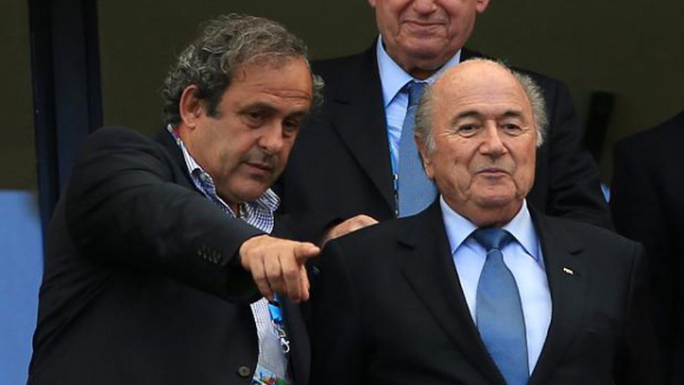 ФИФА отхвърли жалбите на Блатер и Платини