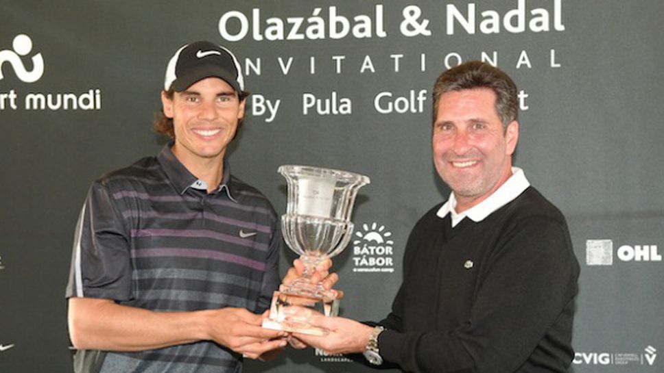 Надал спечели благотворителен голф турнир