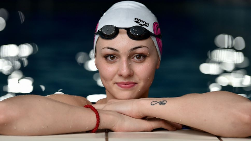 Габриела Георгиева отпадна в сериите на 100 метра гръб