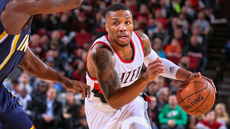 Портланд прекъсна победната серия на Индиана