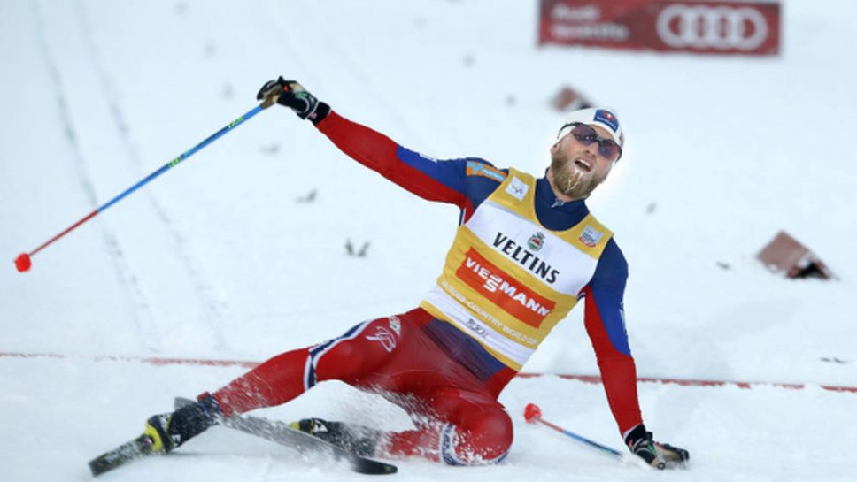 Мартин Йонсруд Сундби спечели скиатлона на 2 по 15 км в Лилехамер