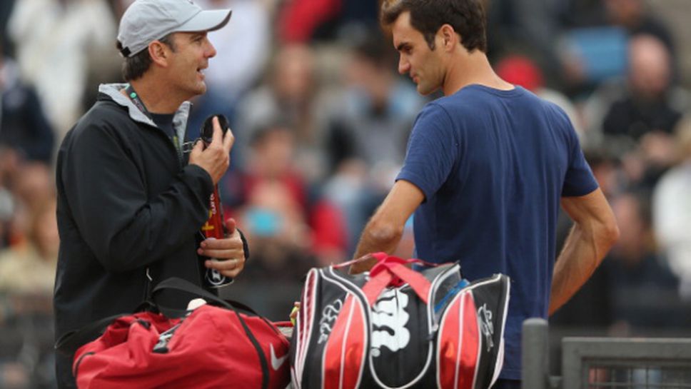 Бившият треньор на Федерер: Ситуацията в обкръжението му е сложна