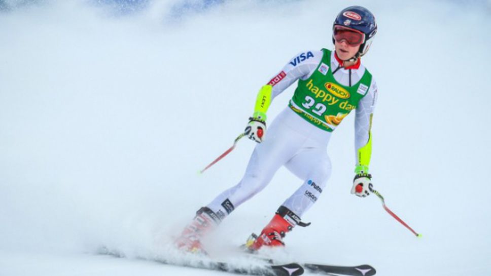 Микаела Шифрин падна на загрявката и пропусна днешния старт в Оре