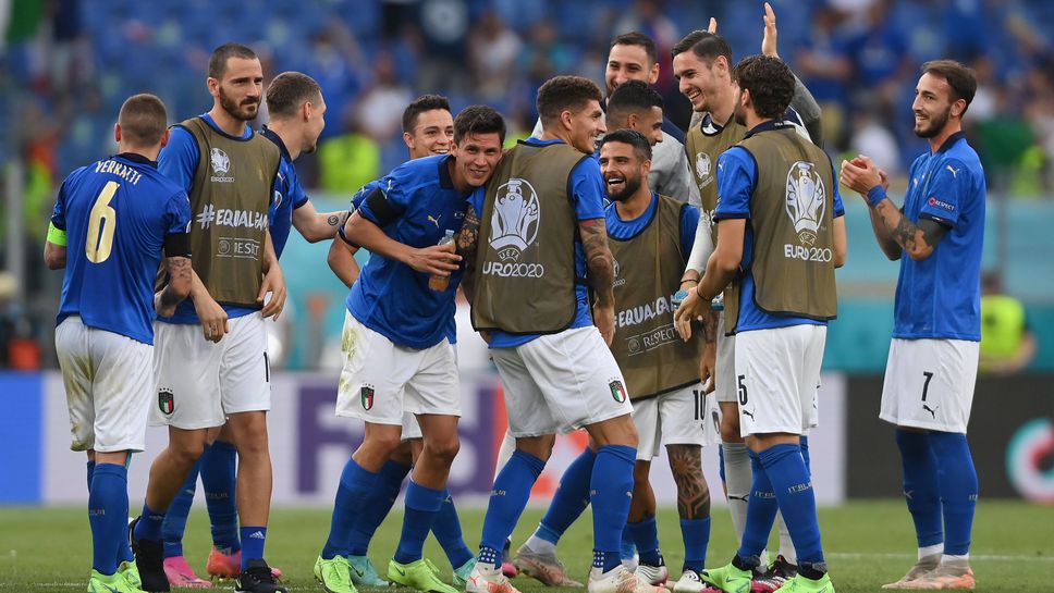 Уникално: 25-има играчи взеха участие за Италия в Евро 2020 досега