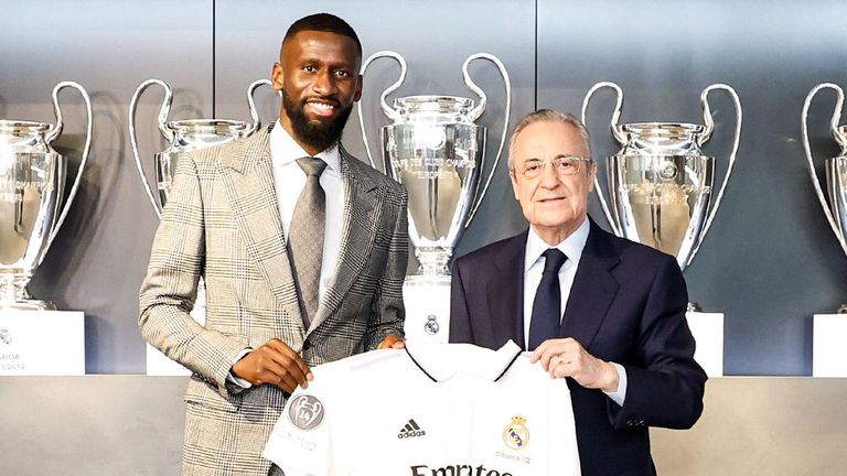  Рюдигер взе номера на напускащ Реал Мадрид и изясни повода 