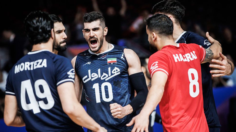 Иран с чиста победа над Германия във VNL